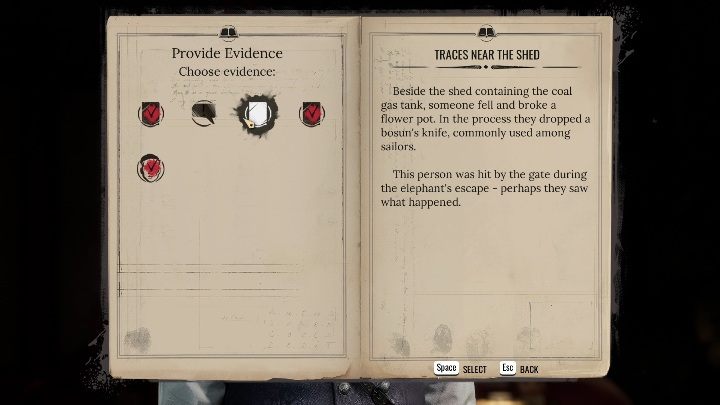 Tematy, które musicie z nią poruszyć to - Sherlock Holmes Chapter One: Pozłacana klatka, rezydencja Gildenów - solucja - Sherlock Holmes Chapter One - poradnik do gry