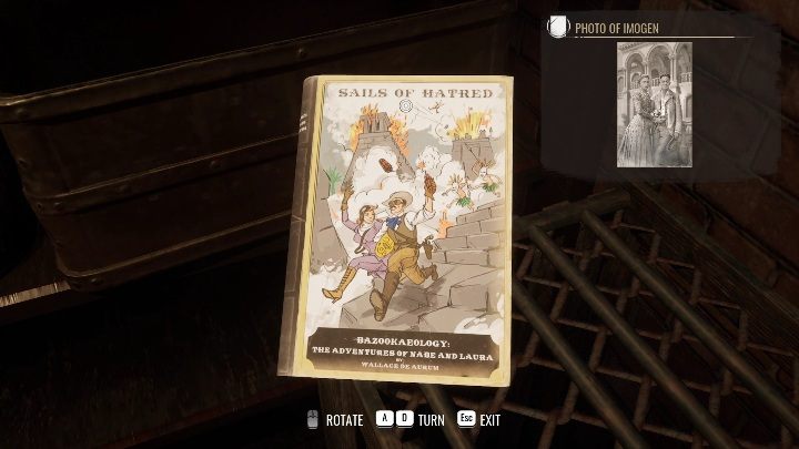 To druga książka, którą możecie zdobyć w tej misji - Sherlock Holmes Chapter One: Pozłacana klatka, warsztat łodzi - solucja - Sherlock Holmes Chapter One - poradnik do gry