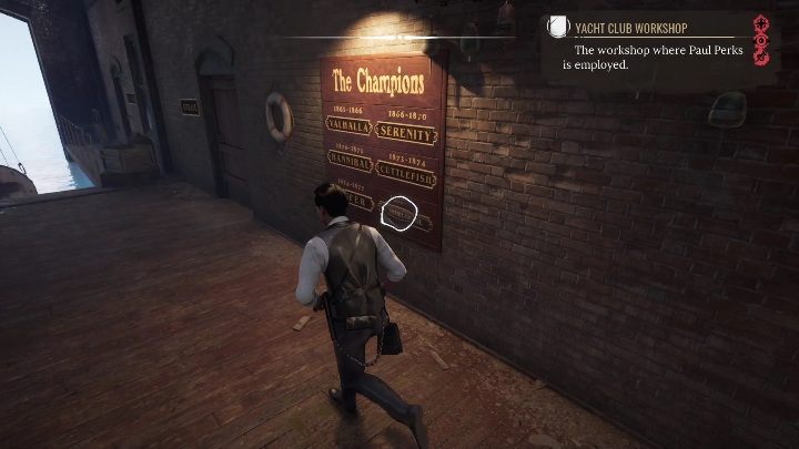 4 - Sherlock Holmes Chapter One: Pozłacana klatka, warsztat łodzi - solucja - Sherlock Holmes Chapter One - poradnik do gry