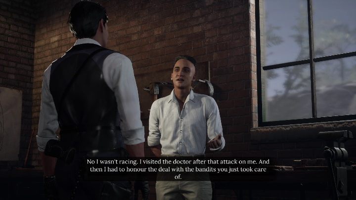 Po pokonaniu wszystkich przeciwników wróćcie do waszego rozmówcy - Sherlock Holmes Chapter One: Pozłacana klatka, warsztat łodzi - solucja - Sherlock Holmes Chapter One - poradnik do gry