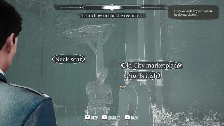 Prawidłowe odpowiedzi, które musicie zostawić to - Sherlock Holmes Chapter One: Pozłacana klatka, zdobycie pracy - solucja - Sherlock Holmes Chapter One - poradnik do gry