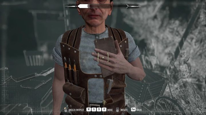 Po krótkiej rozmowie będziecie musieli przyjrzeć się mężczyźnie - Sherlock Holmes Chapter One: Pozłacana klatka, wykopaliska - solucja - Sherlock Holmes Chapter One - poradnik do gry