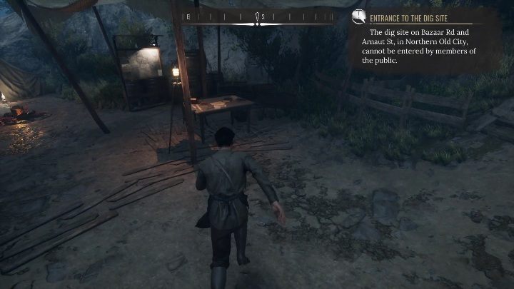 3 - Sherlock Holmes Chapter One: Pozłacana klatka, wykopaliska - solucja - Sherlock Holmes Chapter One - poradnik do gry