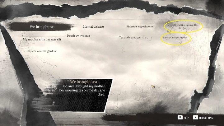 Czas połączyć ostatecznie wszystkie fakty - Sherlock Holmes Chapter One: Matczyna miłość, Ogród - solucja - Sherlock Holmes Chapter One - poradnik do gry