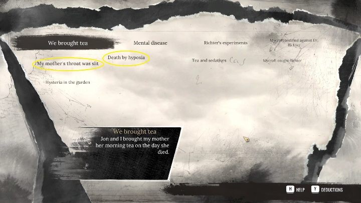 Idąc dalej będą fakty dotyczące śmierci matki - Sherlock Holmes Chapter One: Matczyna miłość, Ogród - solucja - Sherlock Holmes Chapter One - poradnik do gry