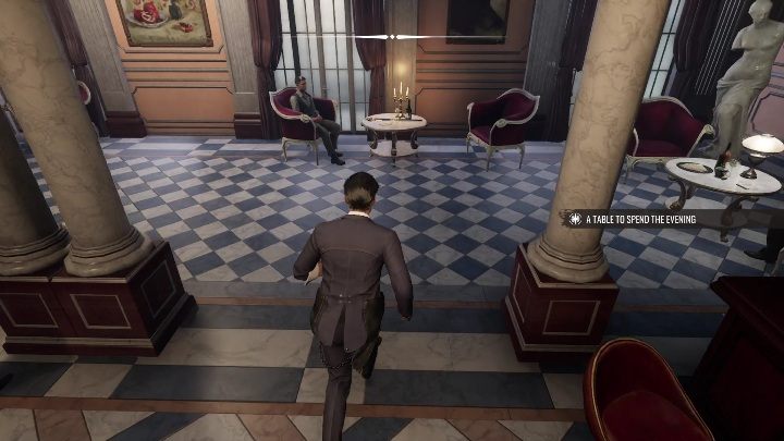 Dopiero wtedy John wskaże Wam wolne miejsce, przy dwuosobowym stoliku, zaraz przy oknie - Sherlock Holmes Chapter One: Matczyna miłość, hotel - solucja, opis przejścia - Sherlock Holmes Chapter One - poradnik do gry