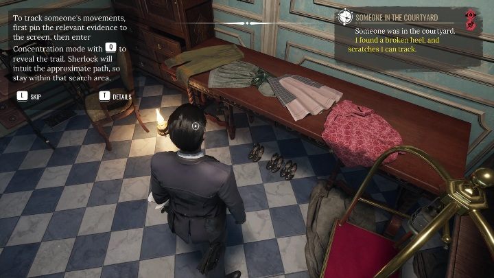 3 - Sherlock Holmes Chapter One: Duchy przeszłości, pokój seansów - solucja - Sherlock Holmes Chapter One - poradnik do gry