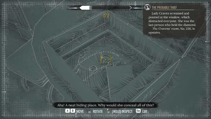 Następnie należy sprawdzić toaletkę stojącą w kącie pokoju - Sherlock Holmes Chapter One: Duchy przeszłości, sprawa morderstwa - solucja - Sherlock Holmes Chapter One - poradnik do gry