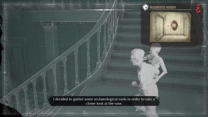 Idąc dalej wybiegniecie z pokoju i udacie się na schody - Sherlock Holmes Chapter One: Matczyna miłość, Pokój Violet - solucja - Sherlock Holmes Chapter One - poradnik do gry