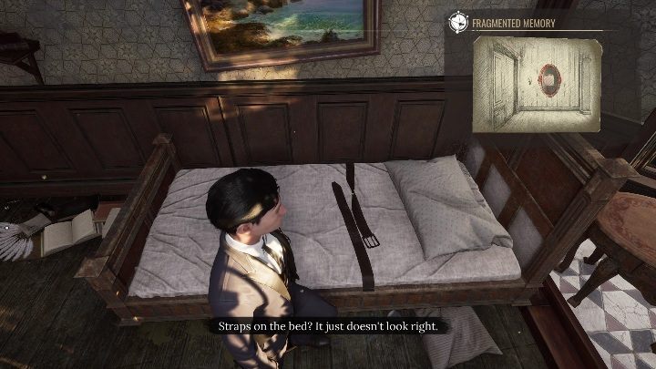 Już będąc w tym miejscu, czas zerknąć na łóżko - Sherlock Holmes Chapter One: Matczyna miłość, Pokój Violet - solucja - Sherlock Holmes Chapter One - poradnik do gry