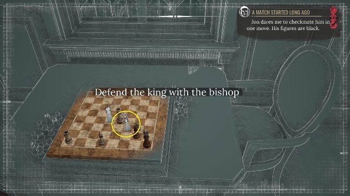 Musicie przesunąć prawym pionkiem, tym który został oznaczony na screenie powyżej - Sherlock Holmes Chapter One: Matczyna miłość, Pokój Violet - solucja - Sherlock Holmes Chapter One - poradnik do gry