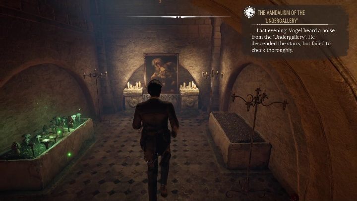 Kolejny obraz znajdziecie po przeciwległej stronie pokoju - Sherlock Holmes Chapter One: Muza z zagranicy, Galeria sztuki - solucja - Sherlock Holmes Chapter One - poradnik do gry