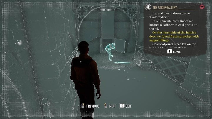 Po zebraniu wszystkich dowodów czas ułożyć wszystko w całość - Sherlock Holmes Chapter One: Muza z zagranicy, Galeria sztuki - solucja - Sherlock Holmes Chapter One - poradnik do gry