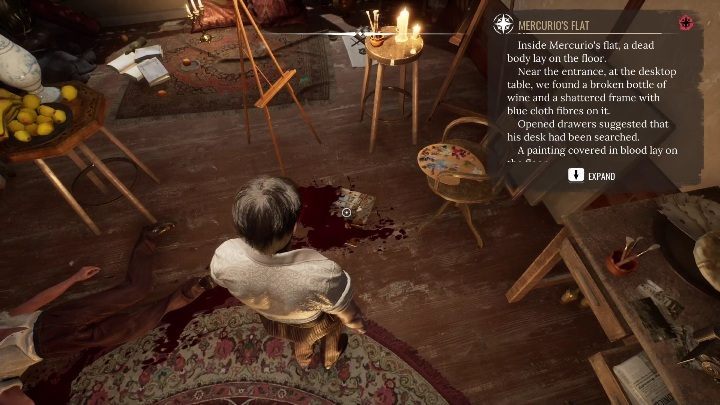 Po rekonstrukcji musicie przyjrzeć się obrazowi - Sherlock Holmes Chapter One: Muza z zagranicy, Apartament malarza - solucja - Sherlock Holmes Chapter One - poradnik do gry