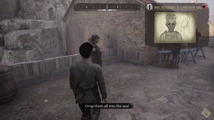 Zacznijcie od rozmowy z jednym z policjantów - Sherlock Holmes Chapter One: Muza z zagranicy, Poszukiwania ciężarnej - solucja - Sherlock Holmes Chapter One - poradnik do gry