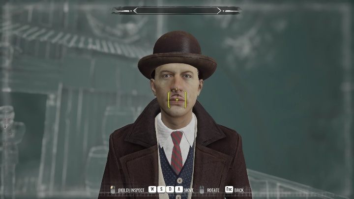 Po rozmowie z mężczyzną musicie dokładnie się mu przyjrzeć - Sherlock Holmes Chapter One: Muza z zagranicy, Poszukiwania ciężarnej - solucja - Sherlock Holmes Chapter One - poradnik do gry