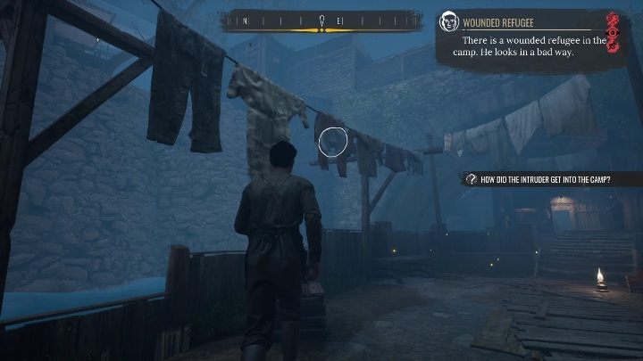 Aby pomóc mężczyźnie, potrzebujecie 3 przedmiotów - Sherlock Holmes Chapter One: Muza z zagranicy, Obóz dla uchodźców - solucja - Sherlock Holmes Chapter One - poradnik do gry