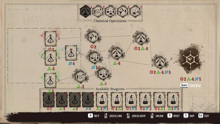 Po zebraniu wszystkich składników musicie przeprowadzić analizę chemiczną - Sherlock Holmes Chapter One: Muza z zagranicy, Obóz dla uchodźców - solucja - Sherlock Holmes Chapter One - poradnik do gry