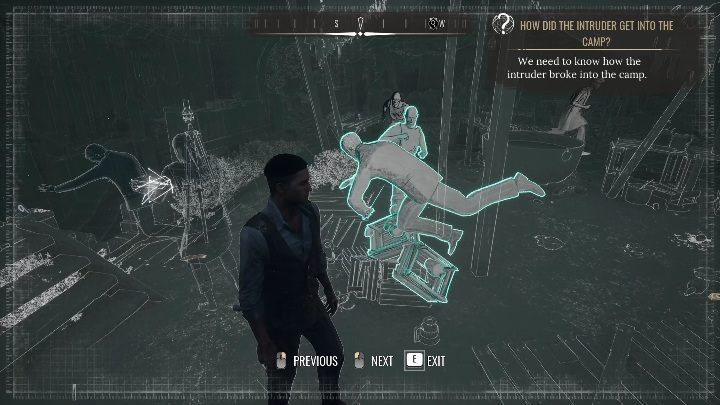 Idźmy dalej - Sherlock Holmes Chapter One: Muza z zagranicy, Obóz dla uchodźców - solucja - Sherlock Holmes Chapter One - poradnik do gry