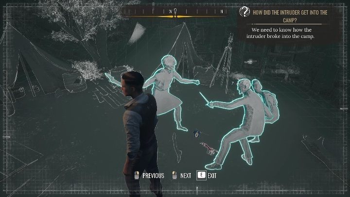 Przedostatnia scena powinna zawierać 3 osoby - Sherlock Holmes Chapter One: Muza z zagranicy, Obóz dla uchodźców - solucja - Sherlock Holmes Chapter One - poradnik do gry