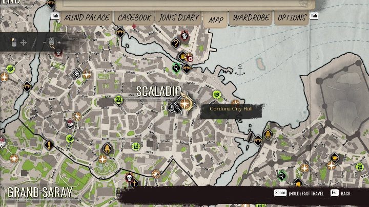 Czas połączyć wszystkie informacje, jakie już zdobyliście i udać się do ratusza - Sherlock Holmes Chapter One: Muza z zagranicy, Norton i Bernadotti - solucja - Sherlock Holmes Chapter One - poradnik do gry