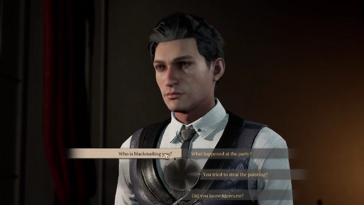 Po uderzeniu urzędnika możecie zadawać pozostałe pytania - Sherlock Holmes Chapter One: Muza z zagranicy, Norton i Bernadotti - solucja - Sherlock Holmes Chapter One - poradnik do gry