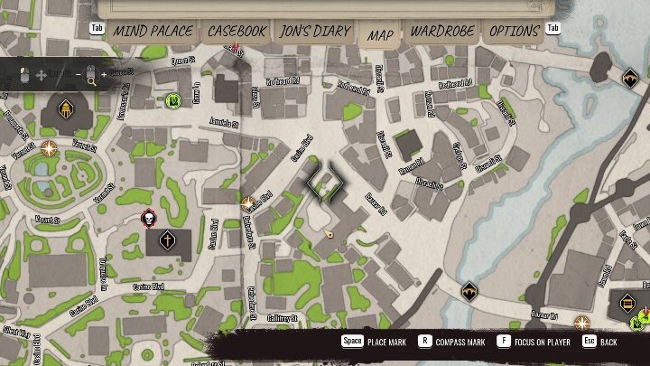 Bernadotti ma swoje biuro w północo zachodniej części Grand Saray - Sherlock Holmes Chapter One: Muza z zagranicy, Norton i Bernadotti - solucja - Sherlock Holmes Chapter One - poradnik do gry