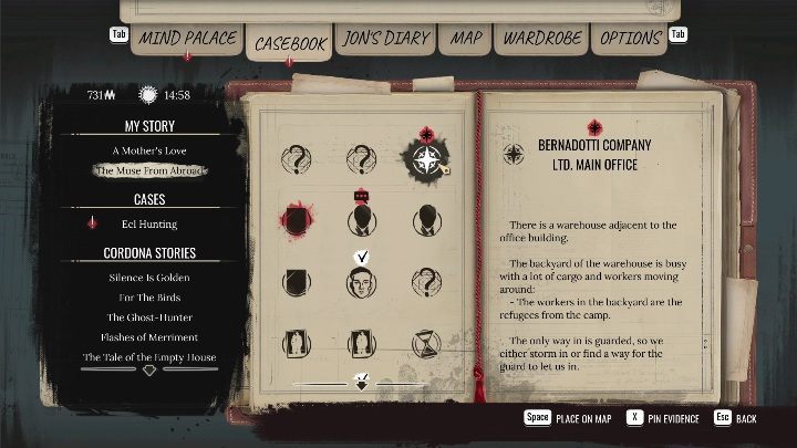 5 - Sherlock Holmes Chapter One: Muza z zagranicy, Norton i Bernadotti - solucja - Sherlock Holmes Chapter One - poradnik do gry