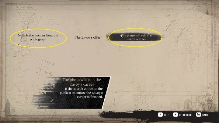 Kolejne właściwe połączenie to - Sherlock Holmes Chapter One: Muza z zagranicy, Norton i Bernadotti - solucja - Sherlock Holmes Chapter One - poradnik do gry