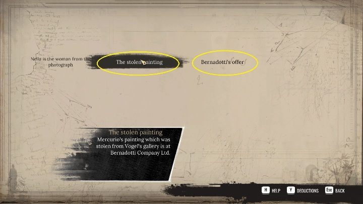 Ostatnie co możecie połączyć w tej sprawie to - Sherlock Holmes Chapter One: Muza z zagranicy, Norton i Bernadotti - solucja - Sherlock Holmes Chapter One - poradnik do gry