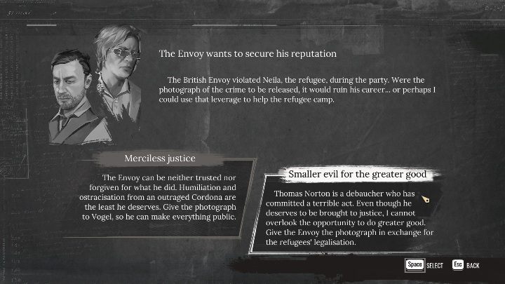 Są trzy możliwe rozwiązania tej sprawy - Sherlock Holmes Chapter One: Muza z zagranicy, Norton i Bernadotti - solucja - Sherlock Holmes Chapter One - poradnik do gry