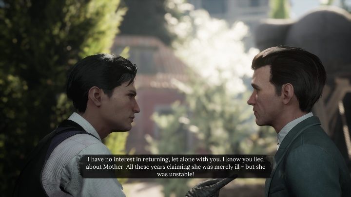 Zanim jednak udacie się do gabinetu osobliwości, pierwszy raz zobaczycie Mycrofta - Sherlock Holmes Chapter One: Matczyna miłość, Gabinet osobliwości - solucja - Sherlock Holmes Chapter One - poradnik do gry