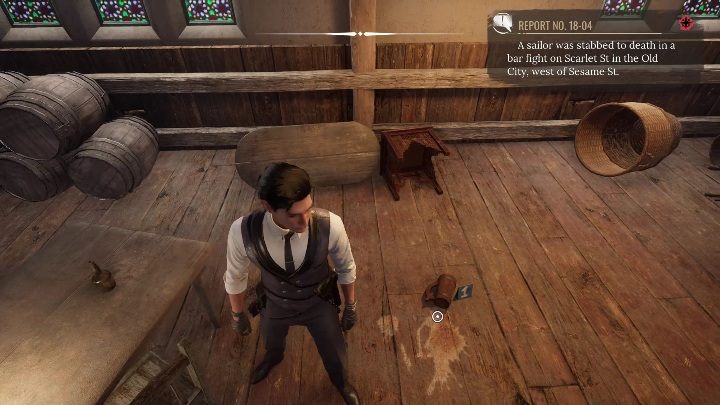 1 dowód: To kufel z rozlanym piwem - Sherlock Holmes Chapter One: Bitka, bójka, rękoczyny - solucja, opis przejścia - Sherlock Holmes Chapter One - poradnik do gry