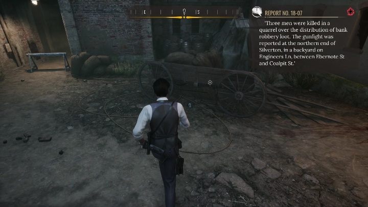 2 dowód: To drewniany wóz - Sherlock Holmes Chapter One: Dzielenie łupów - solucja, opis przejścia - Sherlock Holmes Chapter One - poradnik do gry