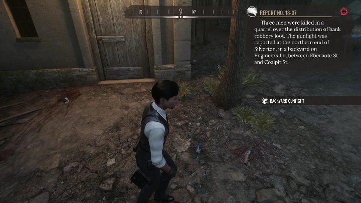 4 dowód: To strzelba i wystrzelone naboje - Sherlock Holmes Chapter One: Dzielenie łupów - solucja, opis przejścia - Sherlock Holmes Chapter One - poradnik do gry