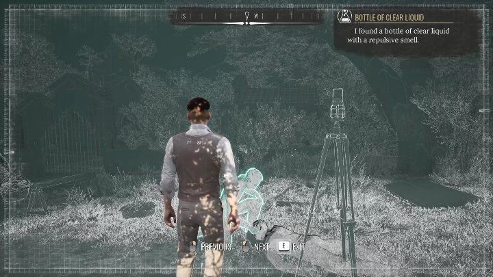 2 miejsce: Przy zwłokach ustawcie pana bez brody, ale z okularami - Sherlock Holmes Chapter One: Co zrobiono w ukryciu - solucja, opis przejścia - Sherlock Holmes Chapter One - poradnik do gry