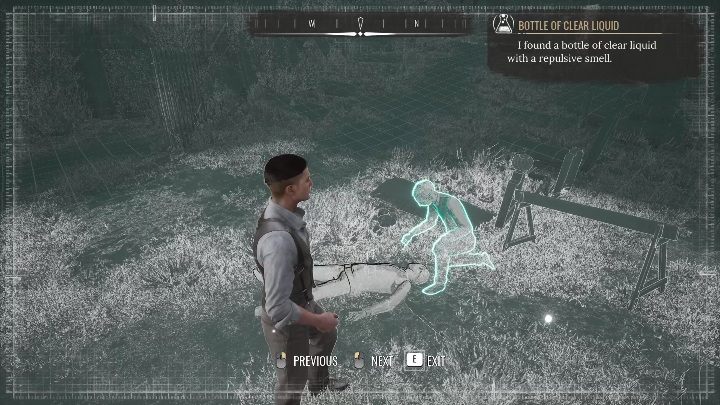 4 miejsce: Przy kolejnych zwłokach umieśćcie mężczyznę o drobnej posturze, z okularami na nosie - Sherlock Holmes Chapter One: Co zrobiono w ukryciu - solucja, opis przejścia - Sherlock Holmes Chapter One - poradnik do gry