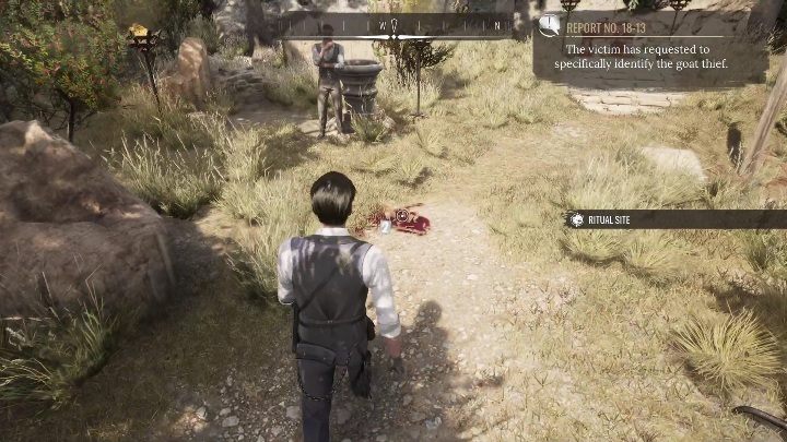 2 dowód: Potłuczone naczynie i czerwona plama - Sherlock Holmes Chapter One: Kozioł ofiarny - solucja, opis przejścia - Sherlock Holmes Chapter One - poradnik do gry