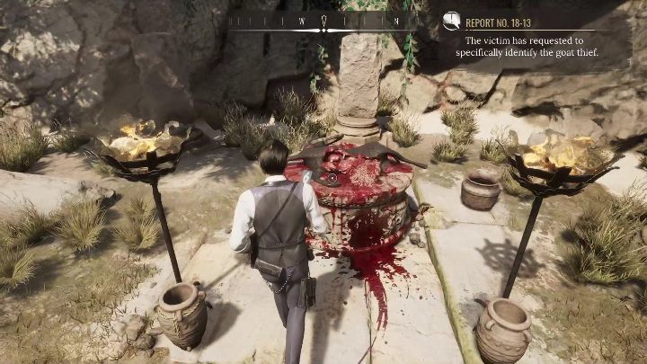 6 dowód: Został stół z ofiarą - Sherlock Holmes Chapter One: Kozioł ofiarny - solucja, opis przejścia - Sherlock Holmes Chapter One - poradnik do gry