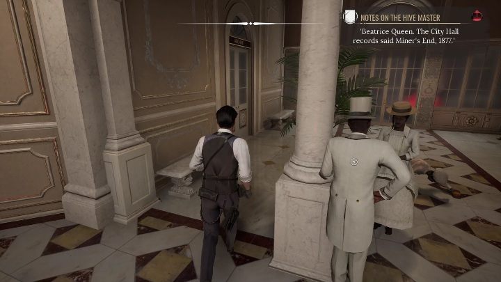 W ratuszu musicie udać się do archiwum, w którym znajdziecie kolejne informacje - Sherlock Holmes Chapter One: Pracowita pszczółka - solucja, opis przejścia - Sherlock Holmes Chapter One - poradnik do gry