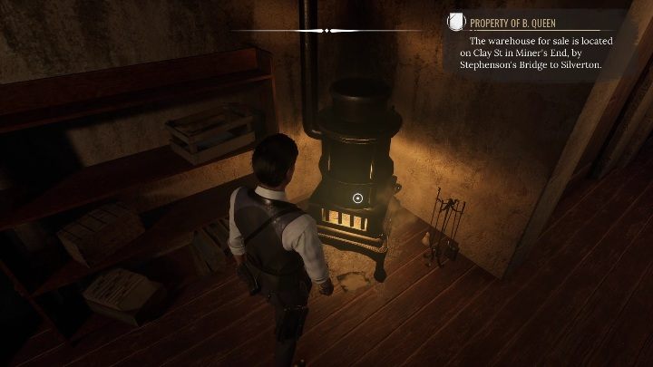 Kolejną rzeczą, którą musicie sprawdzić jest rozpalony piec - Sherlock Holmes Chapter One: Pracowita pszczółka - solucja, opis przejścia - Sherlock Holmes Chapter One - poradnik do gry