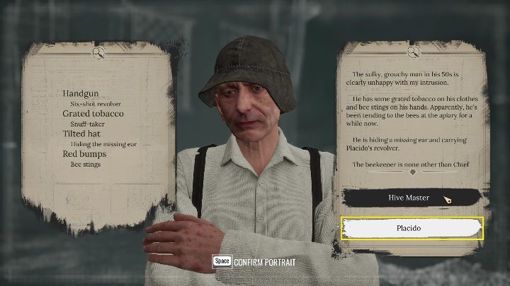 W pasiece natkniecie się na mężczyznę - Sherlock Holmes Chapter One: Pracowita pszczółka - solucja, opis przejścia - Sherlock Holmes Chapter One - poradnik do gry