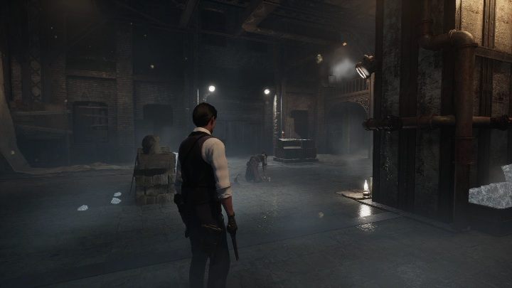 Po pokonaniu przeciwników pojawi się jeszcze jeden - Sherlock Holmes Chapter One: Poławianie węgorzy - solucja, sprawy Mycrofta - Sherlock Holmes Chapter One - poradnik do gry