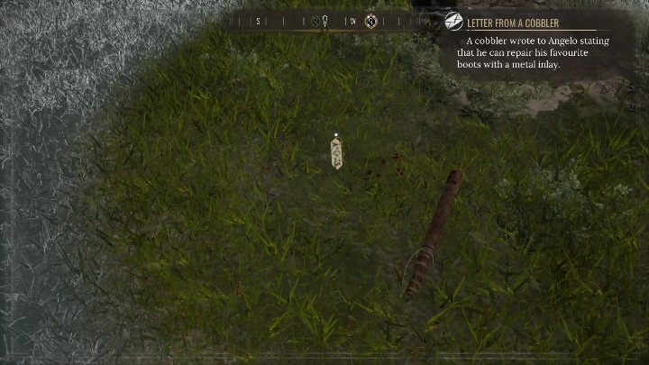 Dzięki śladom dotrzecie na podwórko, na którym podświetli się niewielki obszar na trawie - Sherlock Holmes Chapter One: Zaginiony sklepikarz - solucja, sprawy Mycrofta - Sherlock Holmes Chapter One - poradnik do gry