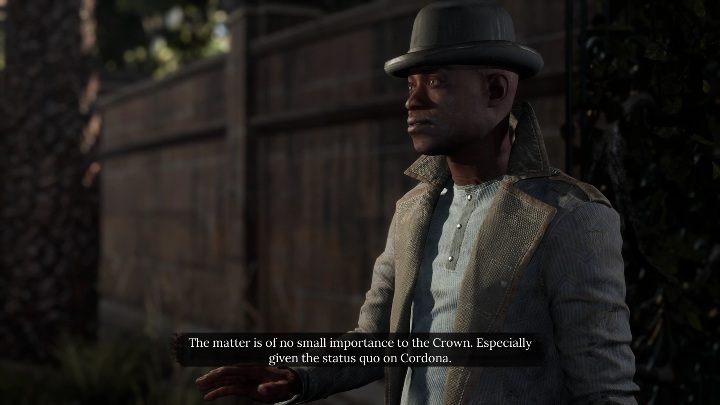 Mężczyzna da Wam zadanie - Sherlock Holmes Chapter One: Miłość, śmierć, i Cordona - solucja, opis przejścia - Sherlock Holmes Chapter One - poradnik do gry