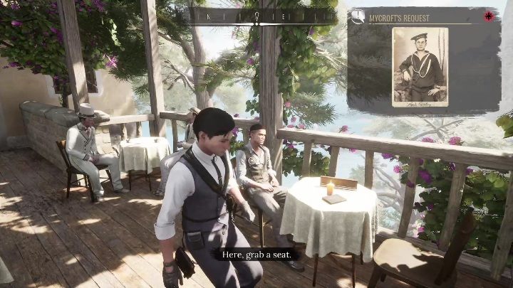 Po rozmowie z wysłannikiem udacie się z Jonem do kawiarni - Sherlock Holmes Chapter One: Miłość, śmierć, i Cordona - solucja, opis przejścia - Sherlock Holmes Chapter One - poradnik do gry