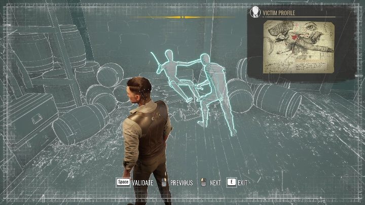 Kolejna scena toczy się przy połamanym stole - Sherlock Holmes Chapter One: Miłość, śmierć, i Cordona - solucja, opis przejścia - Sherlock Holmes Chapter One - poradnik do gry