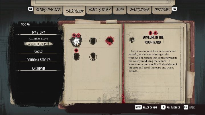 Niektóre misje musicie pierw zaznaczyć w dzienniku, aby można było je odnaleźć na mapie - Sherlock Holmes Chapter One: Porady na start - Sherlock Holmes Chapter One - poradnik do gry