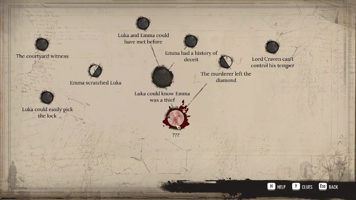 Z czasem będą pojawiać się wybory, które będą doprowadzać do dalszych dedukcji - Sherlock Holmes Chapter One: Pałac pamięci - Sherlock Holmes Chapter One - poradnik do gry