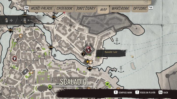 Lokalizacja: Silverton, na północ od Drinking Dutchman - Sherlock Holmes Chapter One: Kryjówki bandytów - lista wszystkich - Sherlock Holmes Chapter One - poradnik do gry